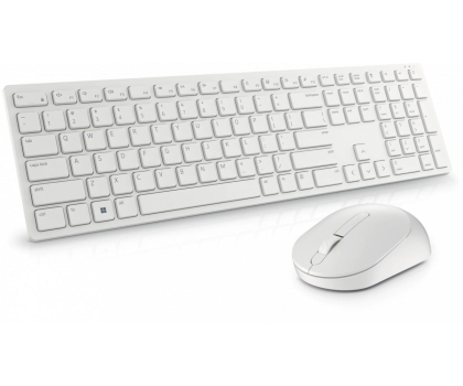 Zestaw (Mysz + Klawiatura) Dell Pro Keyboard and Mouse KM5221W (biała)